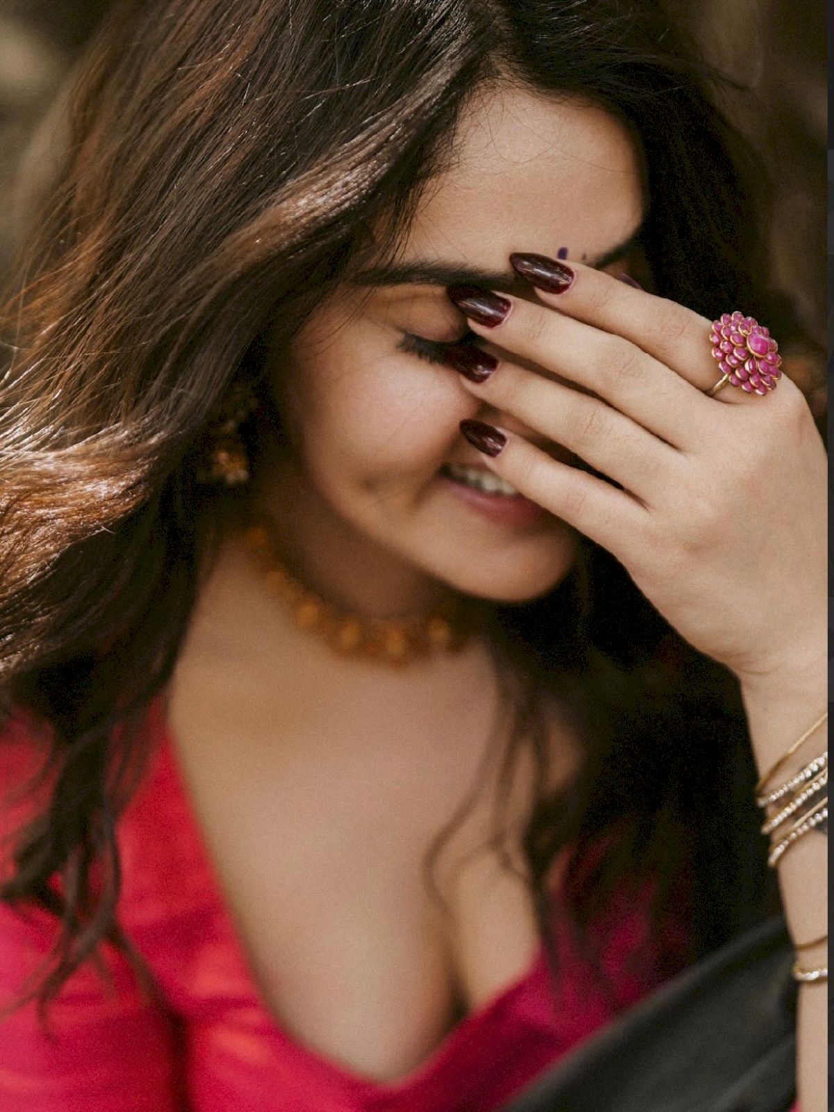 Sidhika Sharma’s Saree Portrait Reflects Her Regional Cinema Journey