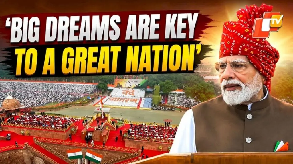 Modi Calls on India to Dream Big and Stay Resolute