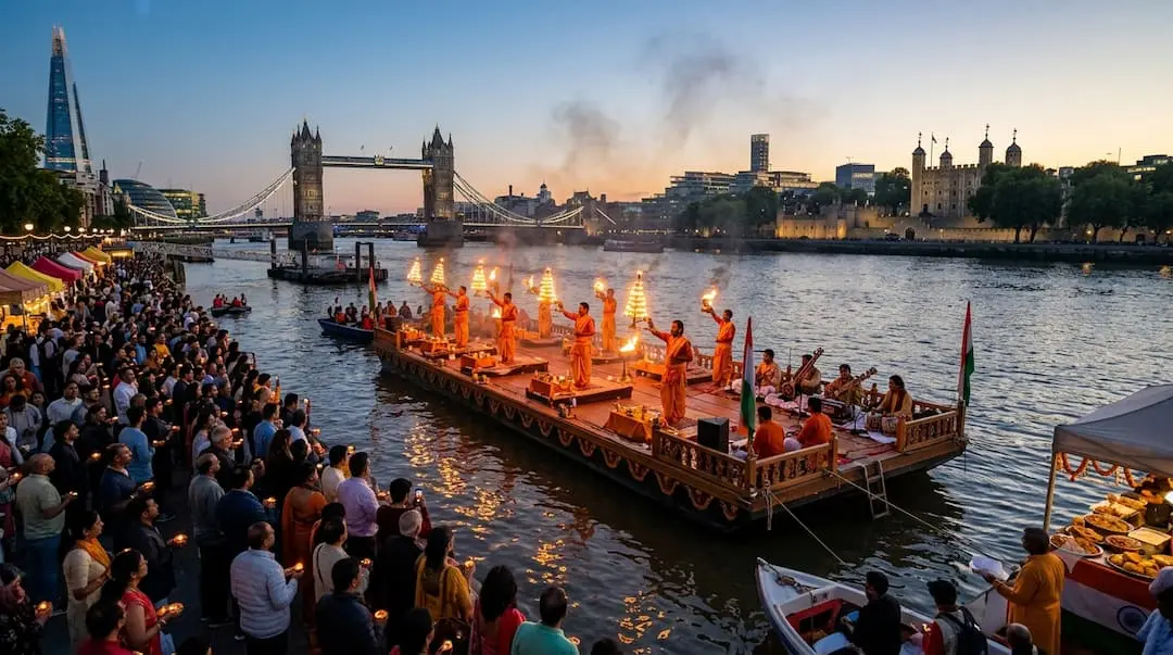 Varanasi-style Ganga Aarti set for London's River Thames on September 13