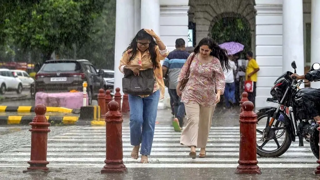 14 अगस्त तक देश में मानसून बारिश 13% कम