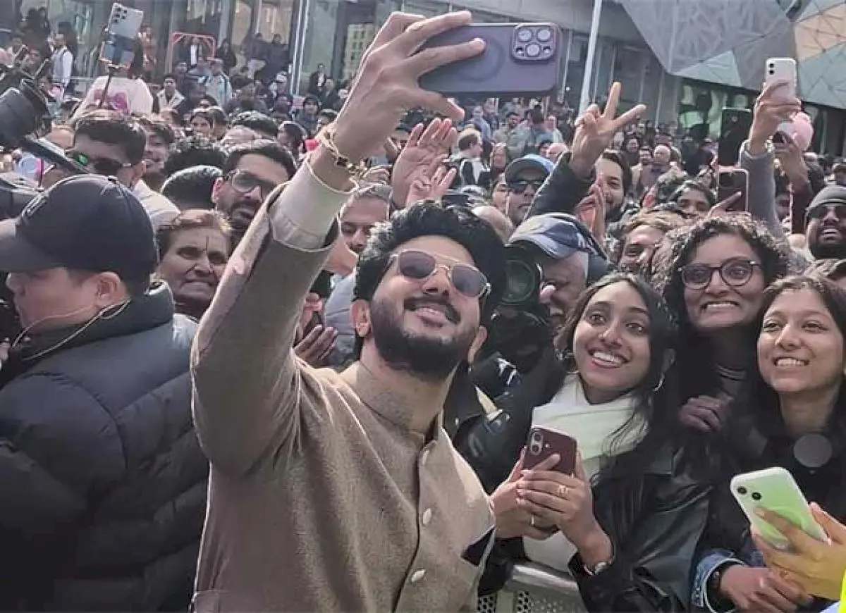 Dulquer Salmaan premieres Loser from I’m Game in Melbourne