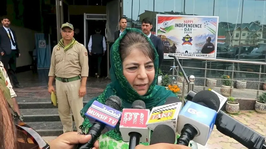 Mehbooba urges Centre to assess Constitution’s vision