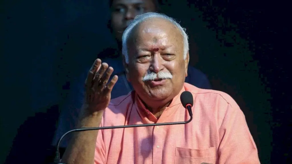Bhagwat calls youth demographic dividend, urges India-specific progress