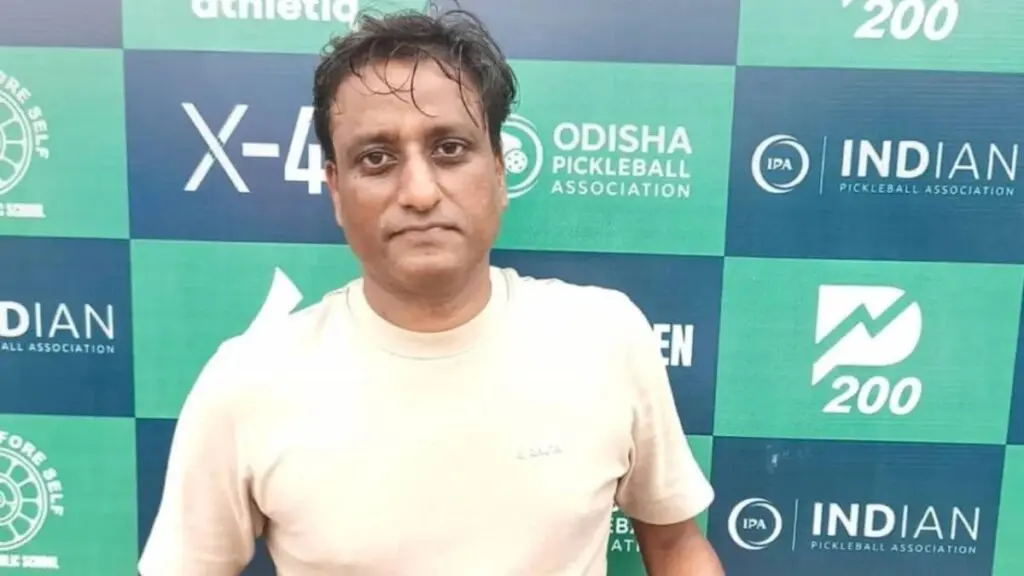 Rajender Agrawal wins men’s singles 40+ title at Odisha Open