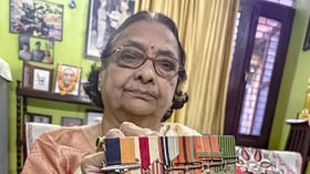 Lucknow woman born at Independence recalls a lifetime of service