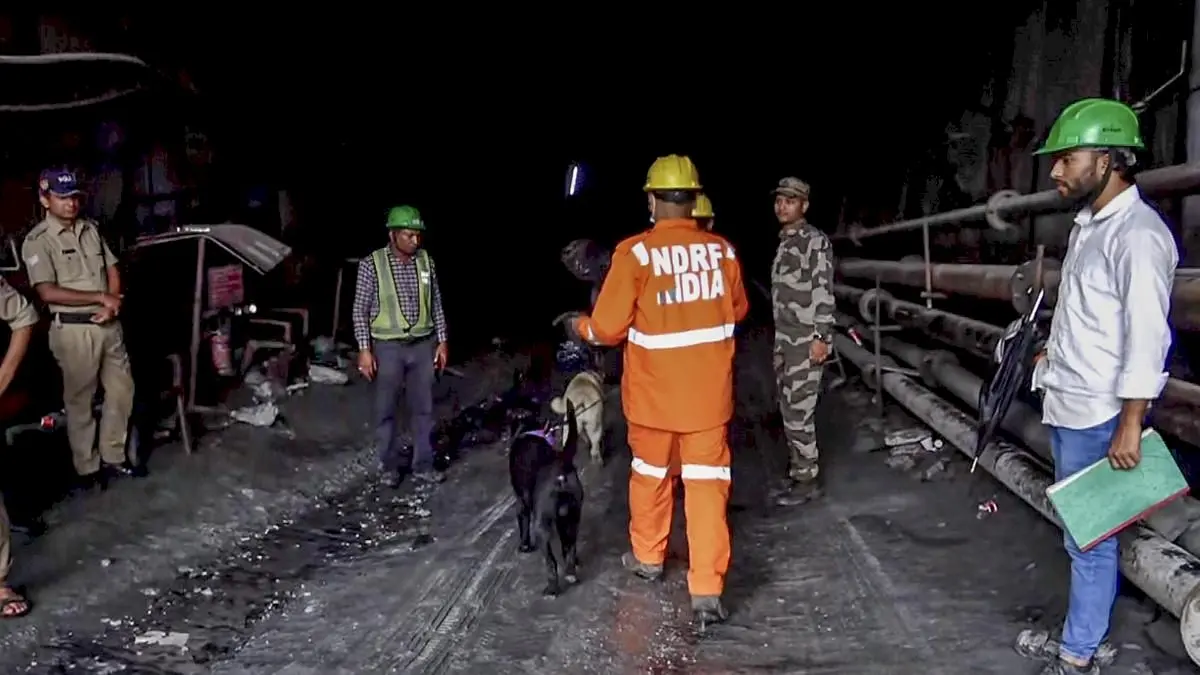 Eight dead, two trapped in flooded Chamoli tunnel