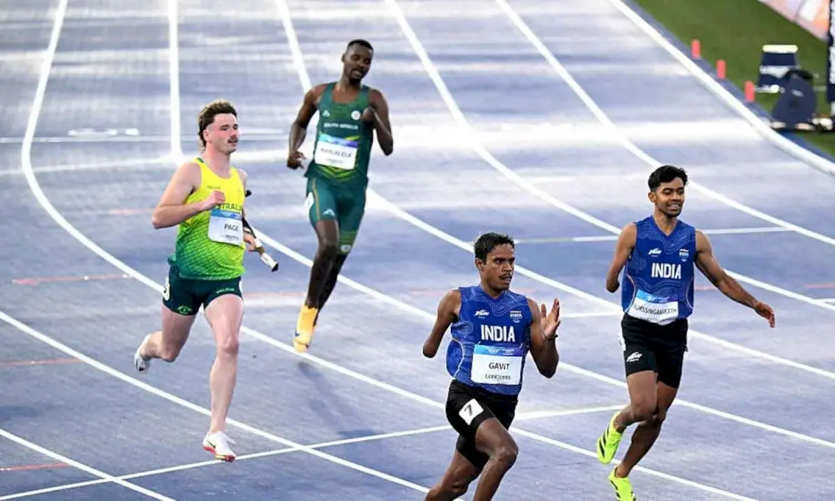 Gavit, Basil win gold and silver in Commonwealth Games 100m
