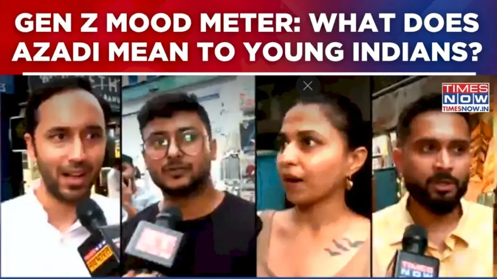 Times Now episode asks India’s Gen Z what freedom means