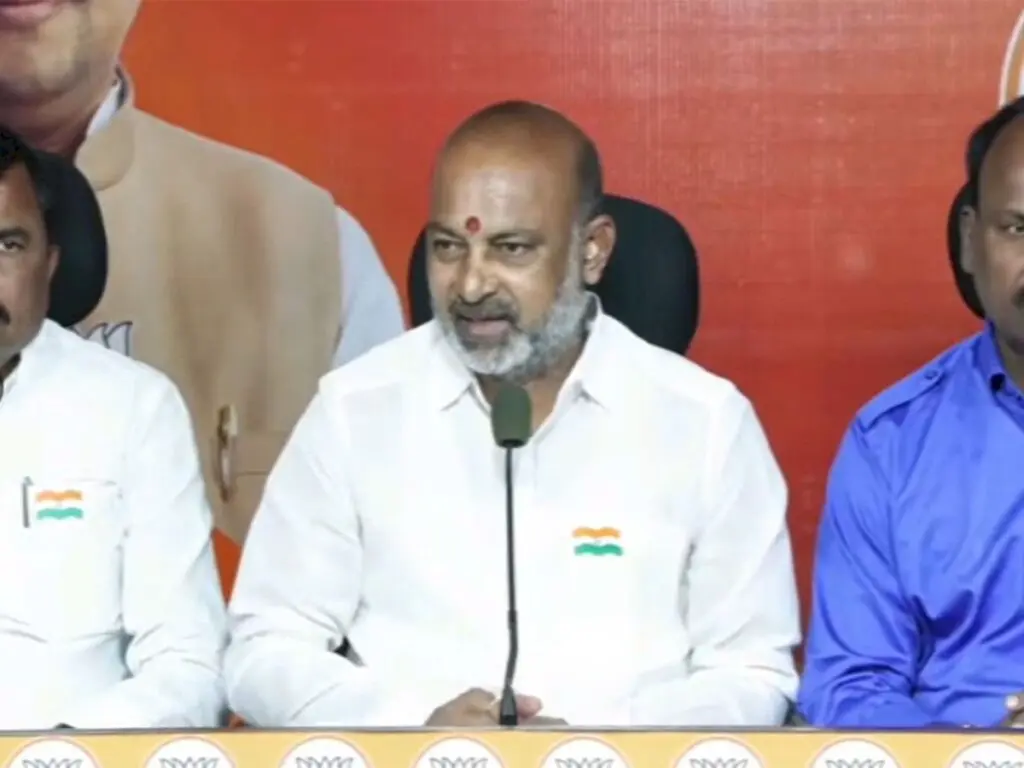 Bandi Sanjay dares AIMIM, slams Congress over ration cards