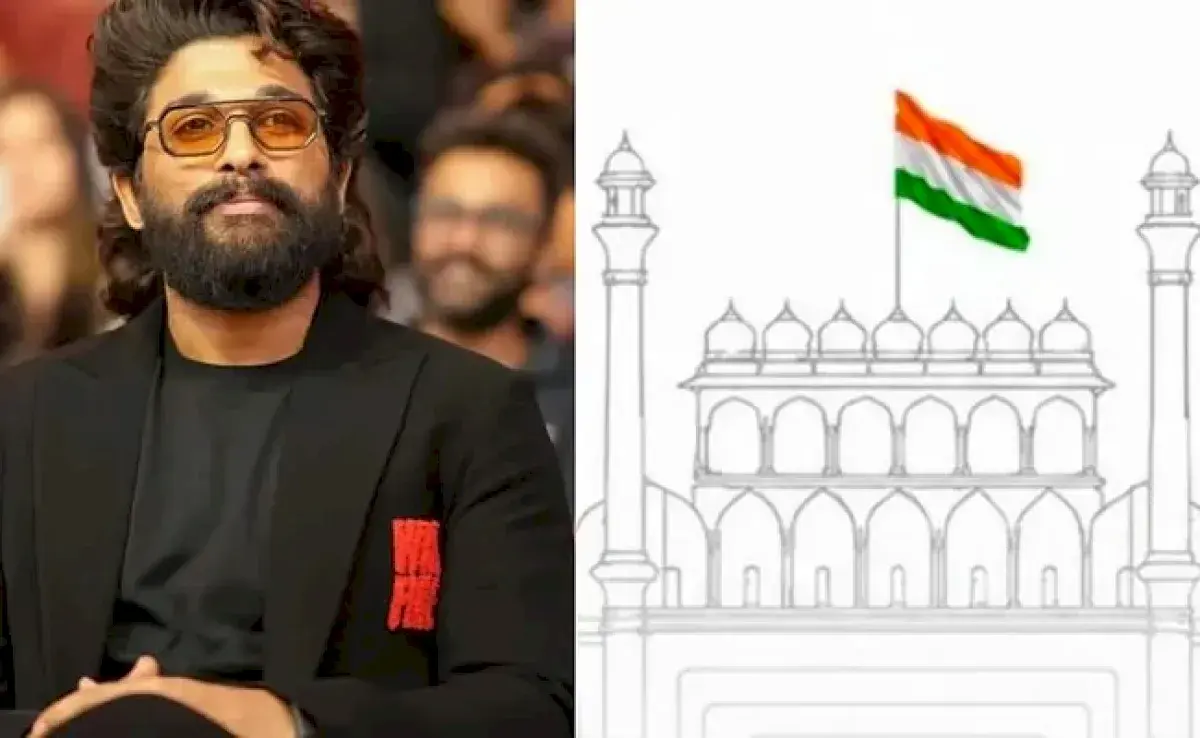 Allu Arjun deletes Independence Day post with flag missing Ashoka Chakra