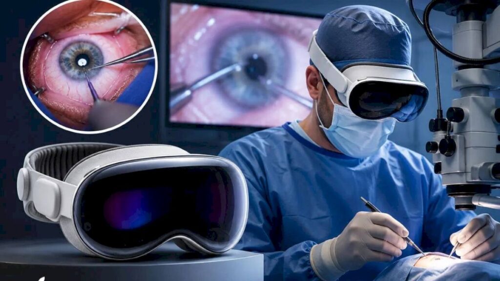 Apple Vision Pro Cut Eye Surgery Time in Small Study