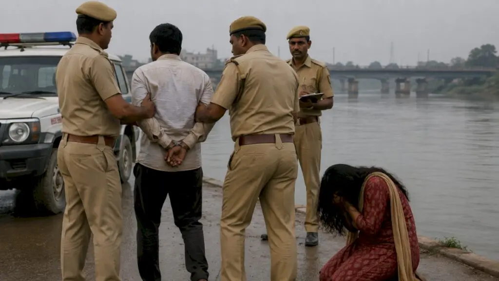 Agra father throws 11-month-old into Yamuna, arrested