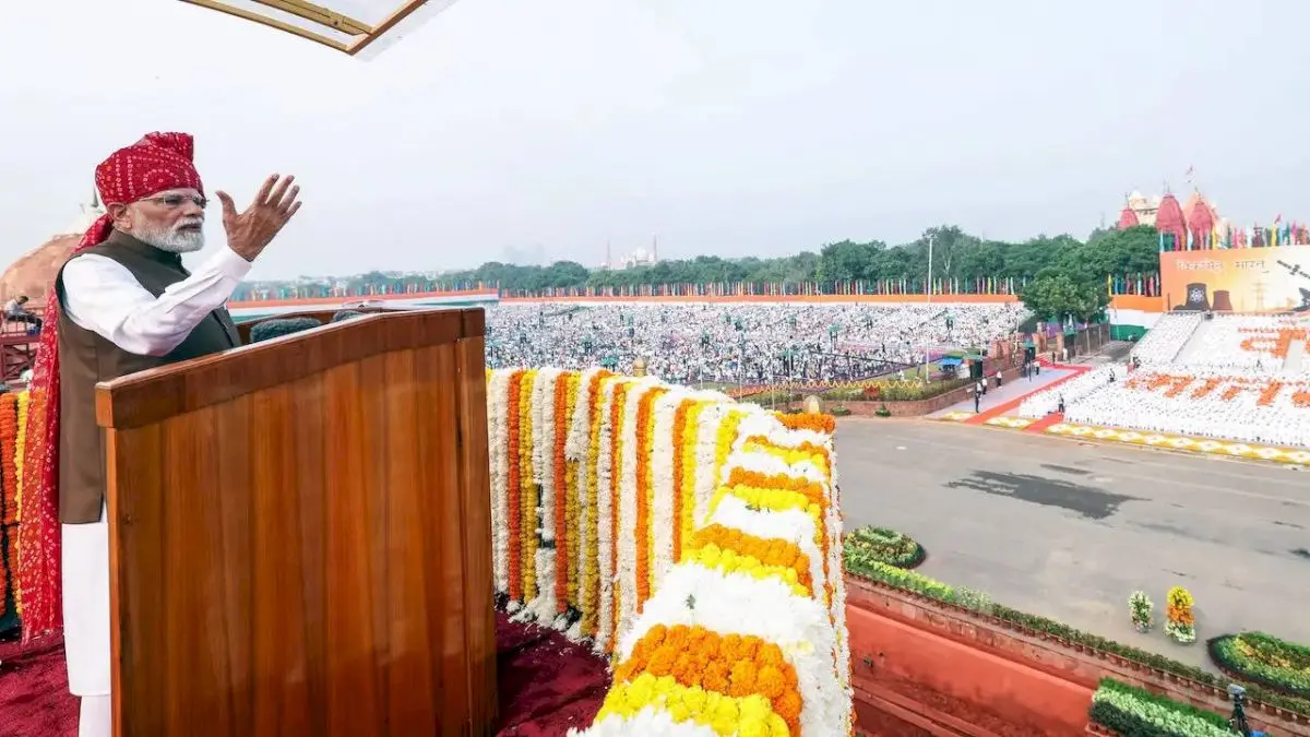 PM Modi said 'Mere Pyare Deshwasiyon' 40 times in I-Day speech