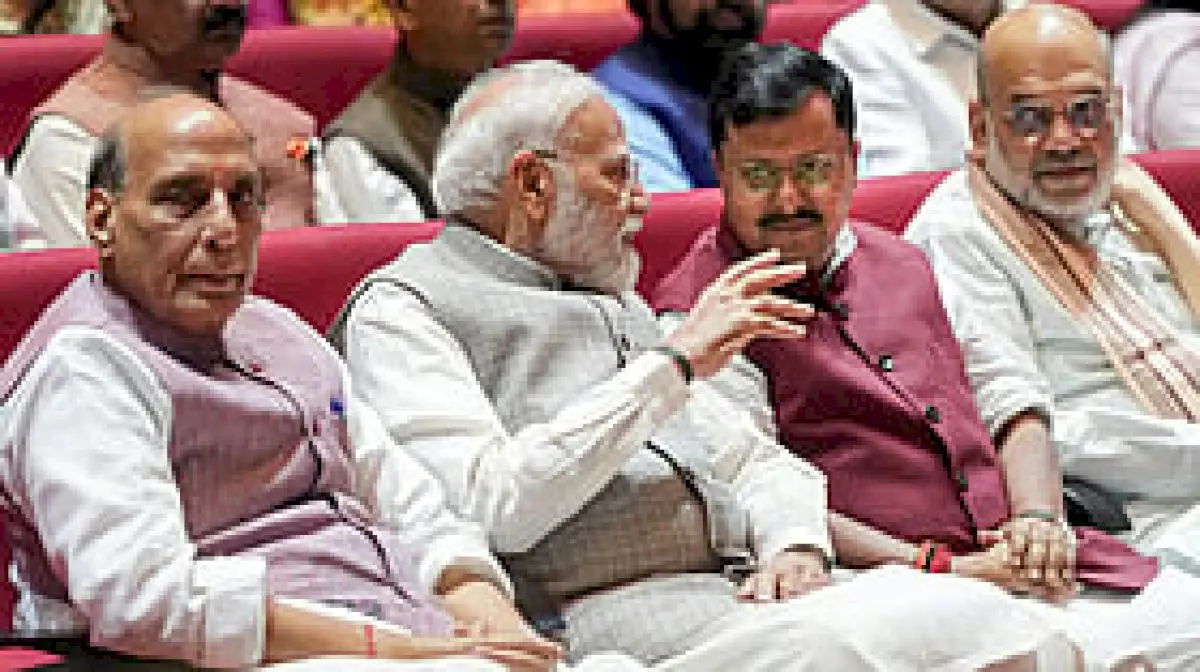 BJP outsider image questioned after 12 years in power