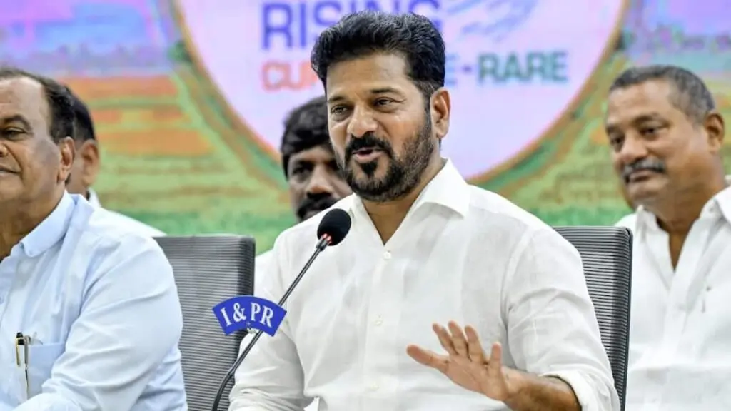Revanth Reddy calls Centre's US visit denial an insult to Telangana
