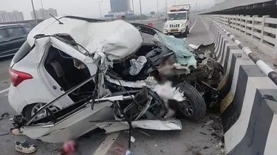Two friends die in Dwarka Expressway crash after FIFA screening