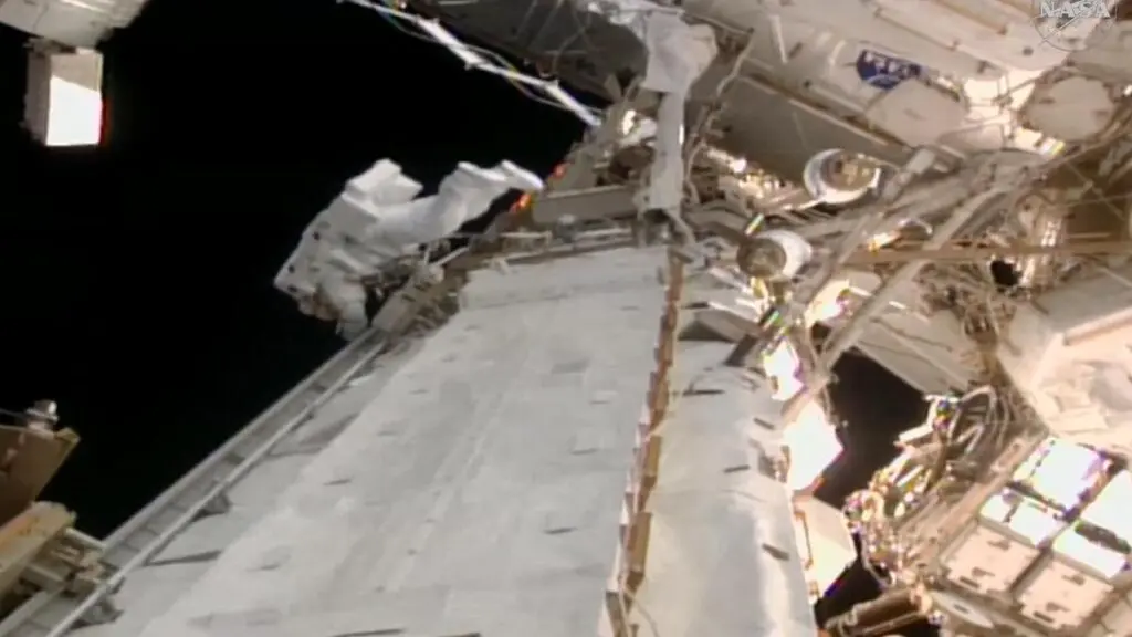 Anil Menon, Sophie Adenot complete spacewalk outside ISS