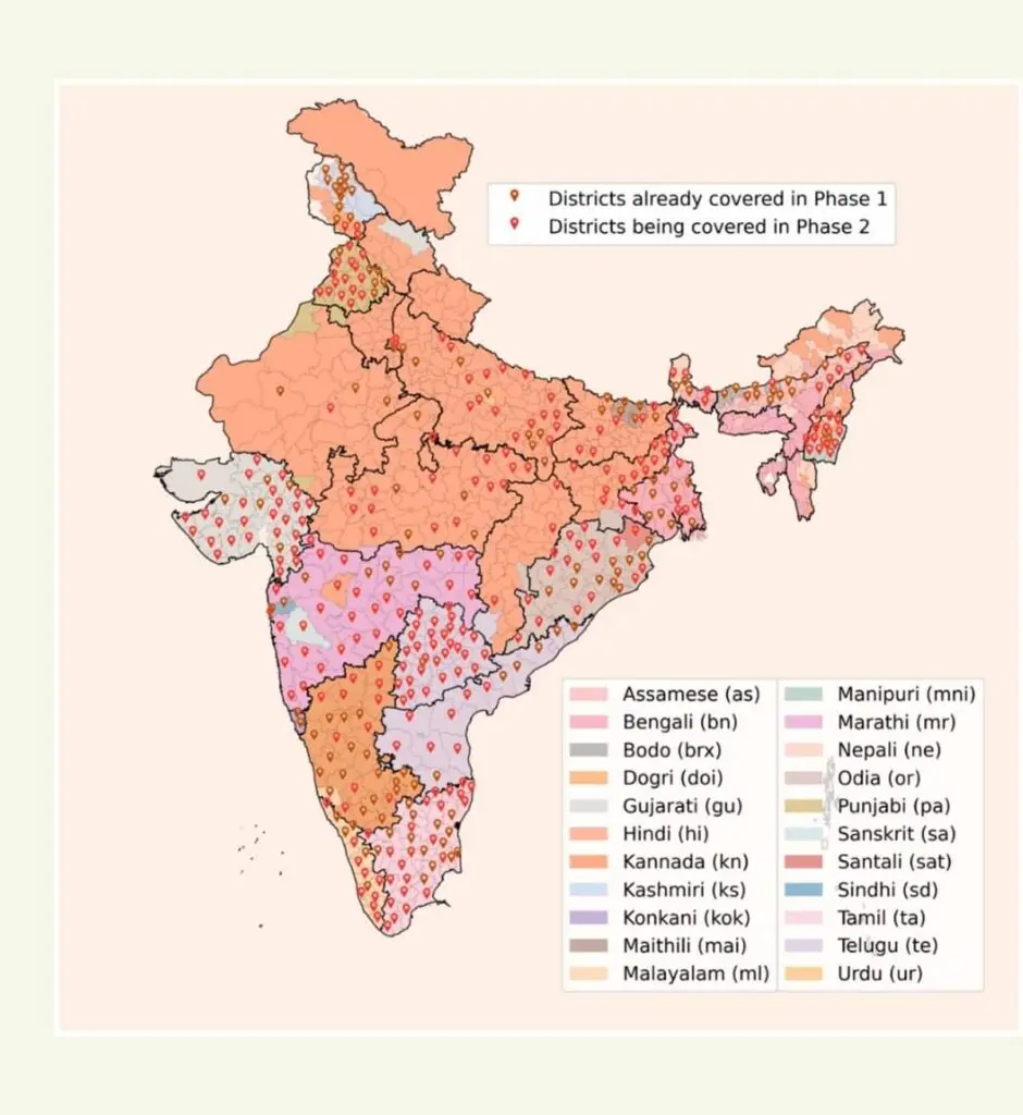 AI4Bharat lab collects voices from 500 districts to teach AI Indian languages