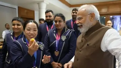 PM Modi meets CWG 2026 medallists, hails their impact on youth