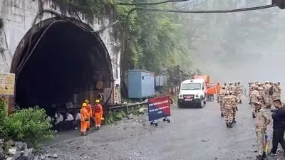 7 killed, 3 trapped in Uttarakhand tunnel collapse