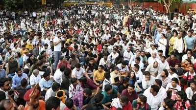 Several detained at Delhi CP protest against caste reservation