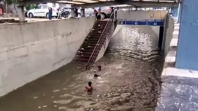 Gurugram bans school buses on waterlogged routes amid heavy rain