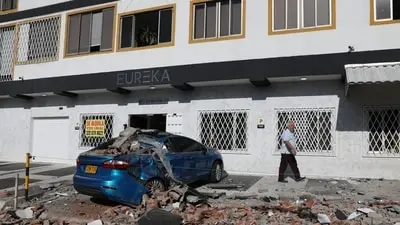 7.4 magnitude quake kills 20 in Colombia, damages buildings and airports