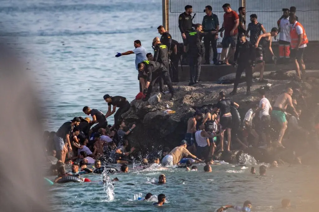 At least 34 die trying to reach Spanish enclave Ceuta from Morocco