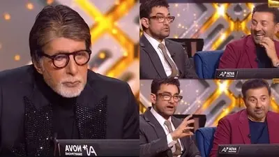 Aamir Khan, Sunny Deol grill Amitabh Bachchan on KBC 18's 'Sochna Padega'
