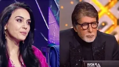 Amitabh Bachchan confronts Preity Zinta on KBC over birthday wishes