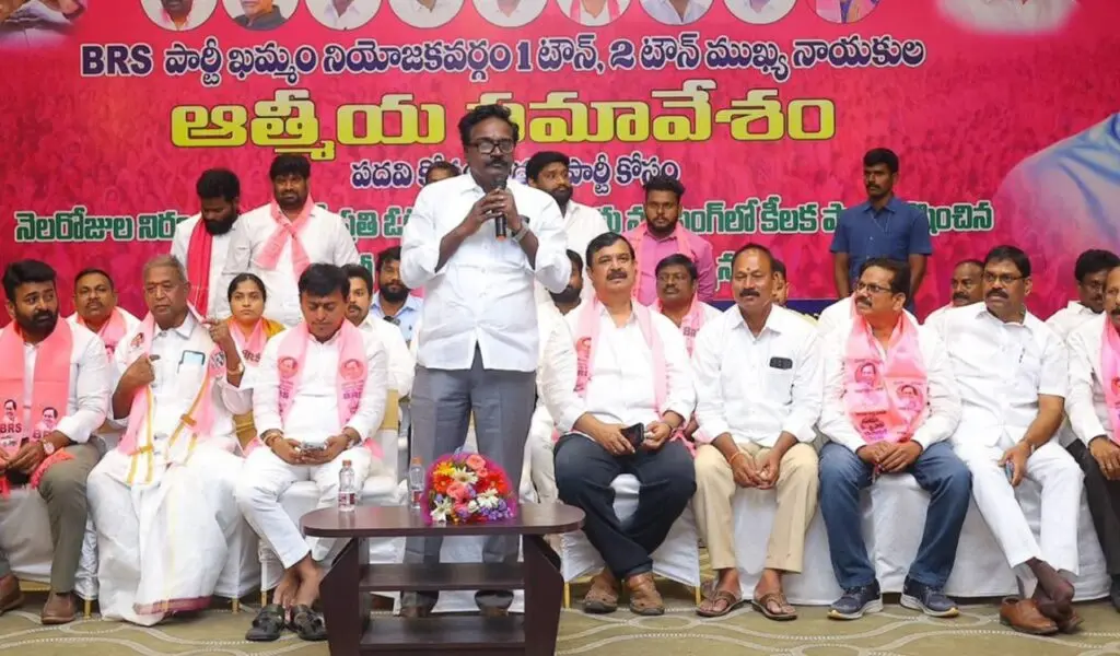 Congress government land grabbing under prohibited lands list: Puvvada