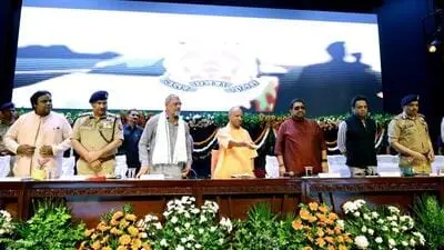 Yogi launches UP Police song, praises Nana Patekar’s farmer work