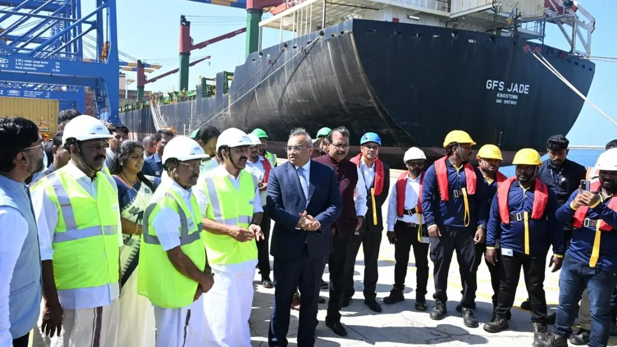 Vizhinjam port begins EXIM operations, Kerala CM flags new gateway