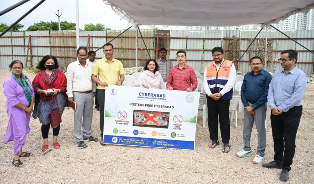 Cyberabad bans posters in public spaces