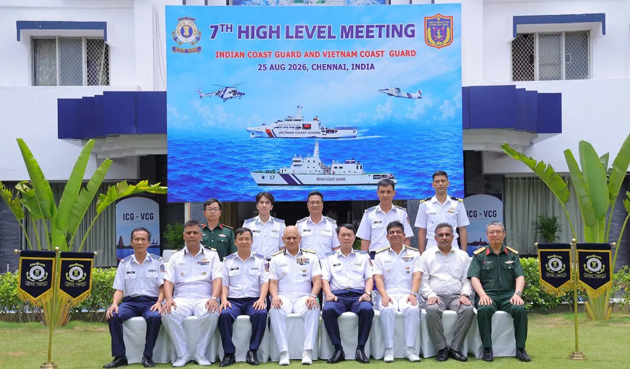 India-Vietnam coast guards hold 7th talks, plan joint exercise tomorrow