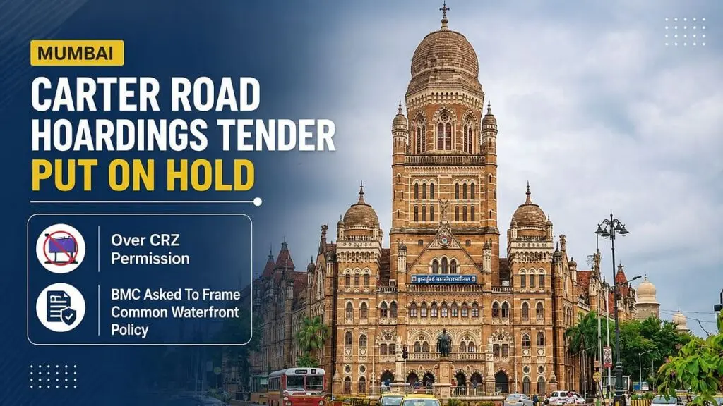 Shelar stalls Carter Road hoarding tender over CRZ breach