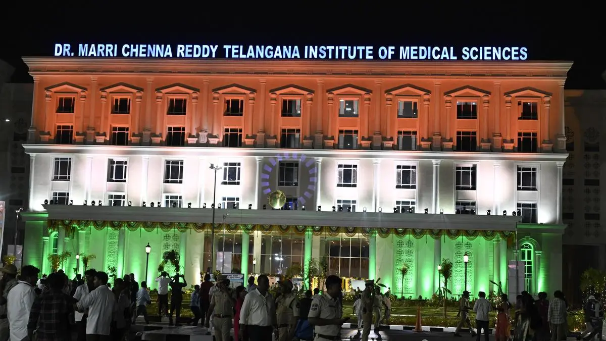 Telangana CM opens 1,082-bed TIMS Sanathnagar for affordable care