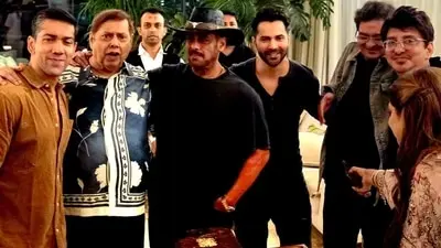 Salman Khan, Sunny Deol join David Dhawan's 75th birthday bash