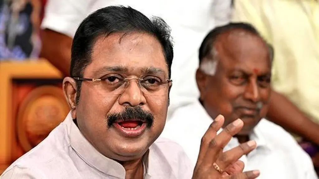 Dhinakaran questions CM's anti-corruption remarks as empty film dialogues
