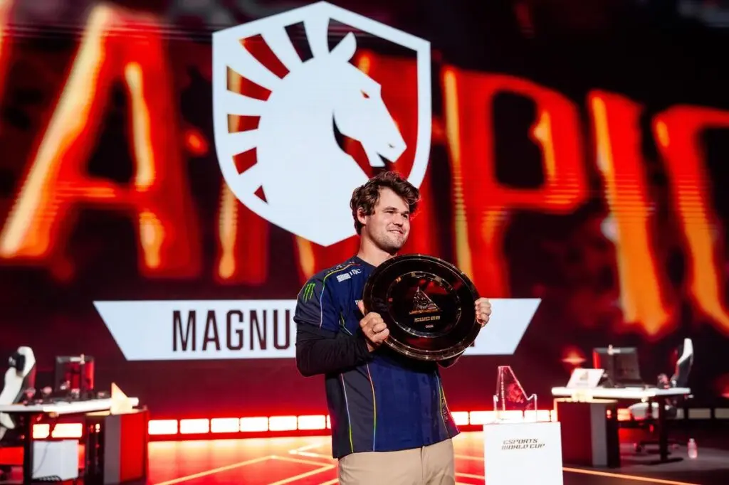 Magnus Carlsen wins Esports World Cup chess title with Mourinho-style pragmatism