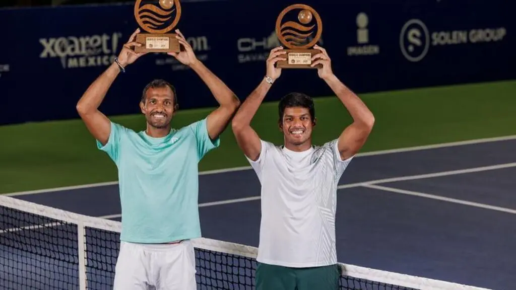 Balaji and Chandrasekar win Cancun Country Open doubles title