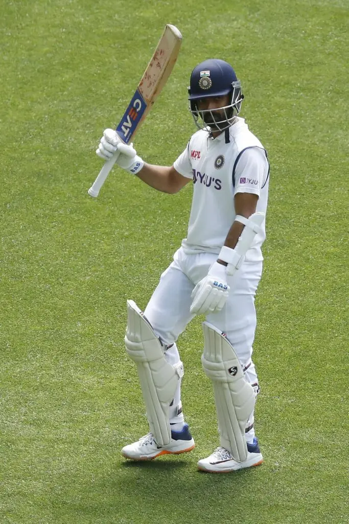 Ajinkya Rahane compared to Atherton, average 38.46