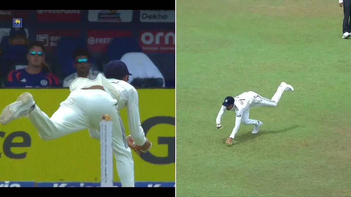 Gill's diving catch breaks Mendis stand in third ODI