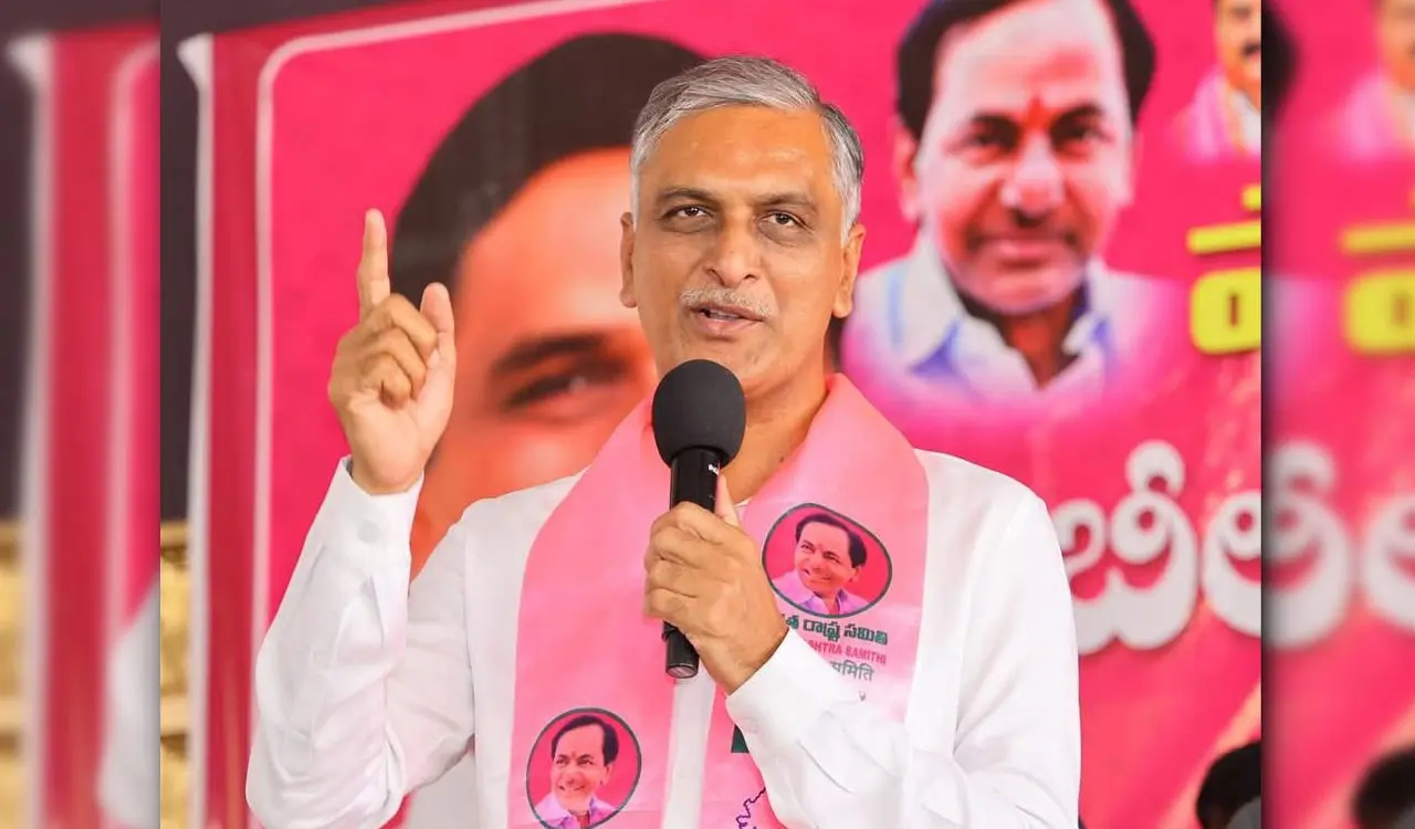 Harish Rao demands pending DAs for Telangana Model School teachers