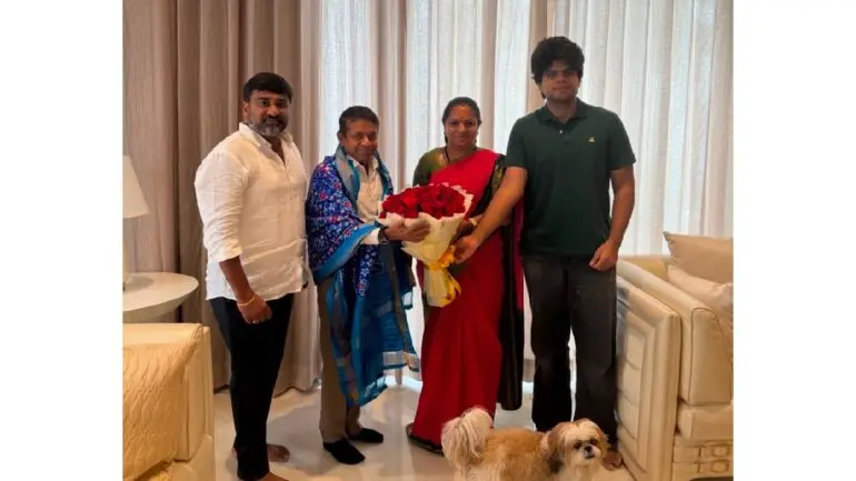 Kavitha meets Vijay's astrologer, sparks political buzz