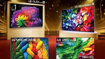 LG and Sony unveil 115-inch flagship TVs in India