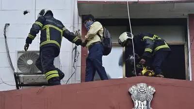 Fire at Income Tax building in Churchgate, no casualties