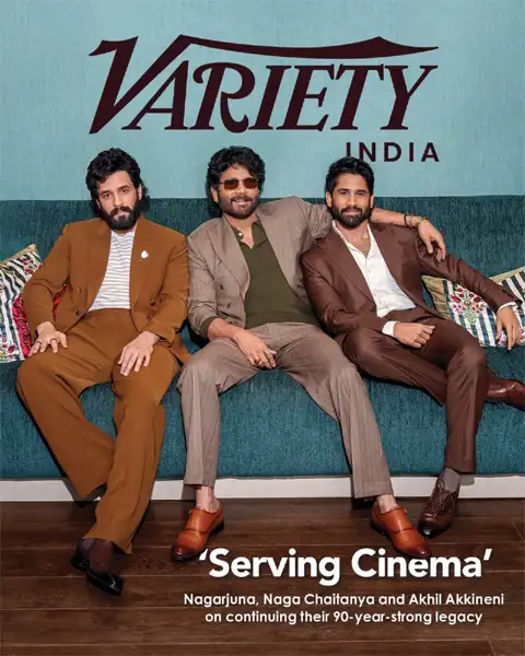 Akkineni trio grace Variety India cover, celebrate 90-year legacy