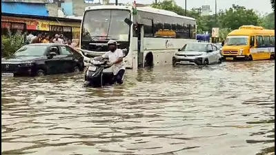 IIT Gandhinagar team proposes underground tanks to fix Gurugram waterlogging