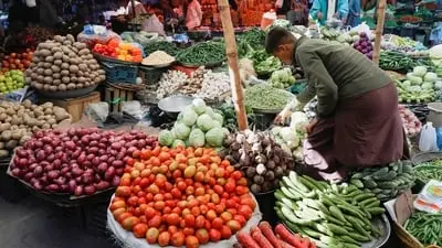 India's retail inflation holds steady at 4.45% in July